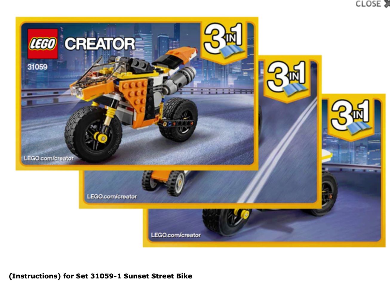 Lego Kit di costruzioni: Lego Moto set 31059 : set 3 en 1 – Usato da Confignon venduto da kar_7slz 5
