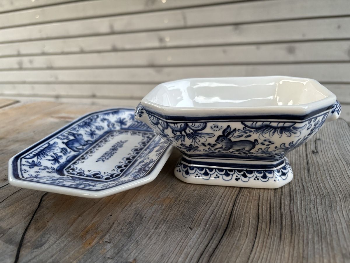 Set di piatti: Keramik Set, Handbemalt, Portugal – Usato da Würenlos venduto da Ashley24 5