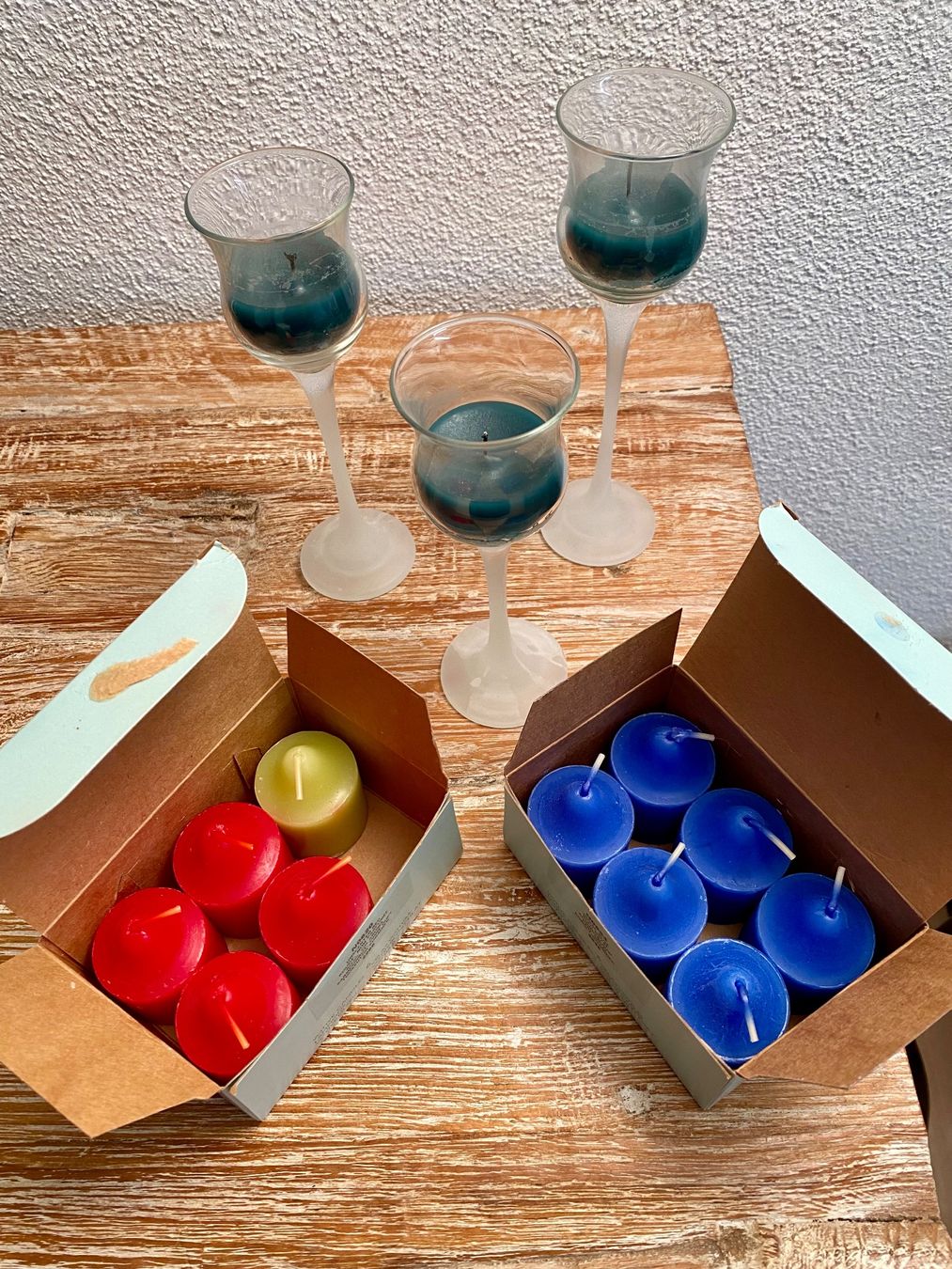Partylite Portacandele: 3 Gläser inkl. Kerzen von Partylite – Usato da Reichenburg venduto da Noxima