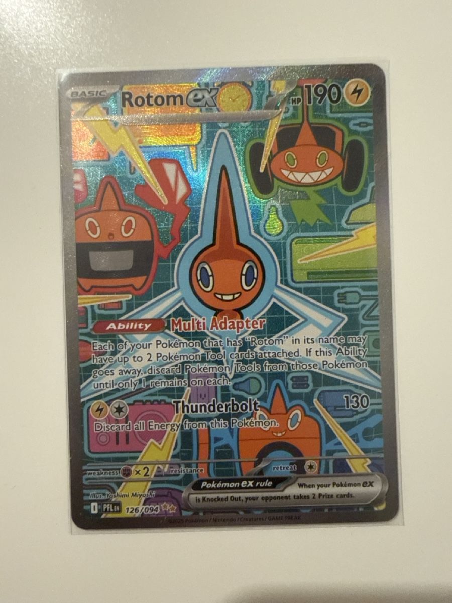 Pokémon Sammelbilder & Trading cards: Rotom ex, 126/094 – Neu (gemäss Beschreibung) aus Prilly von ell_t66r