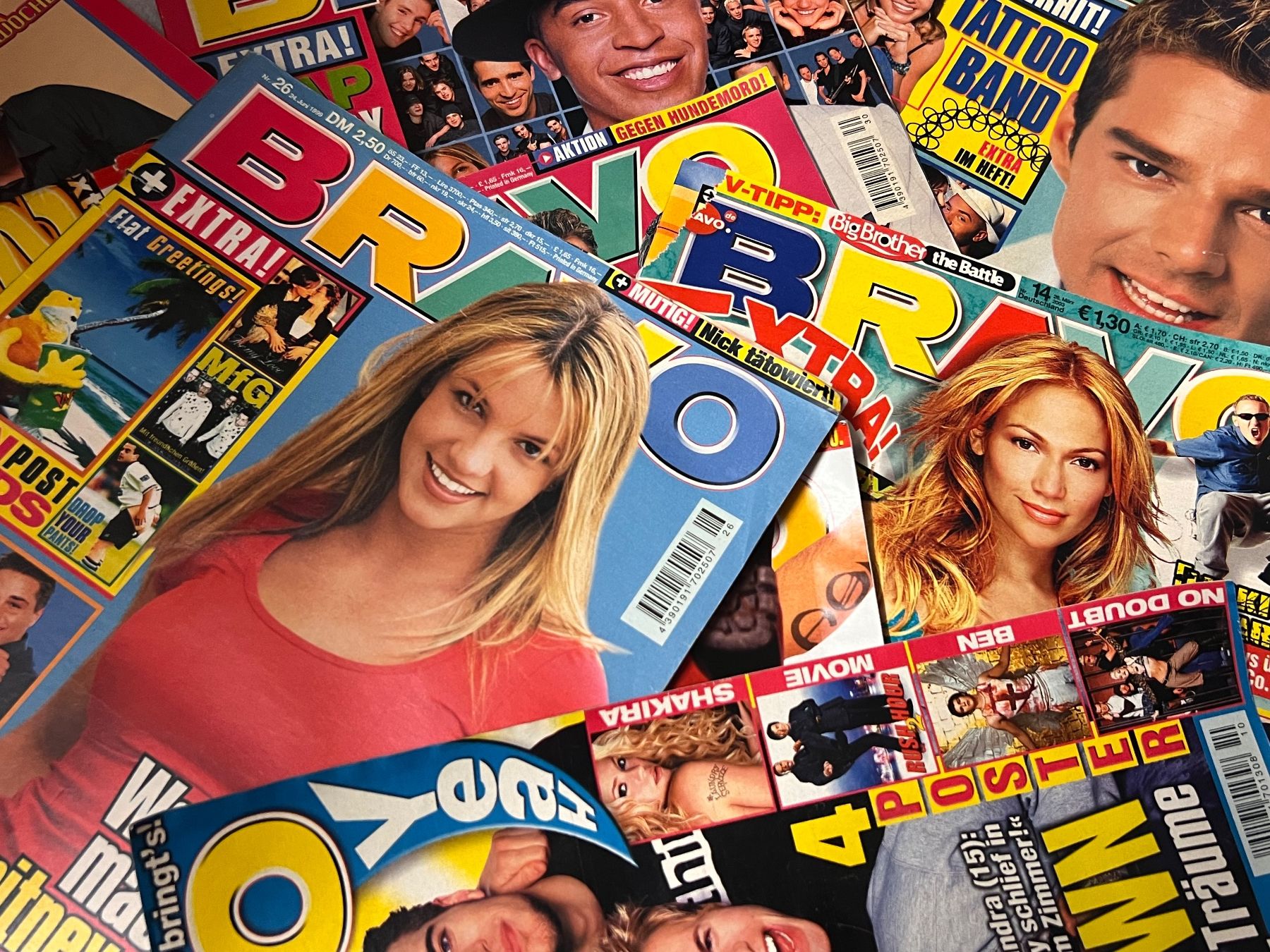Riviste & Magazine: BRAVO  (D) Sammlung 10 Stk   Jg.  2001-2004 – Usato da Uster venduto da Mr.Twister