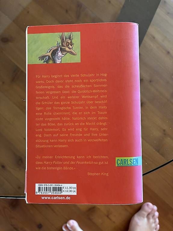 Libri: Harry Potter und der Feuerkelch – Usato da Grüsch venduto da Falknis133 1