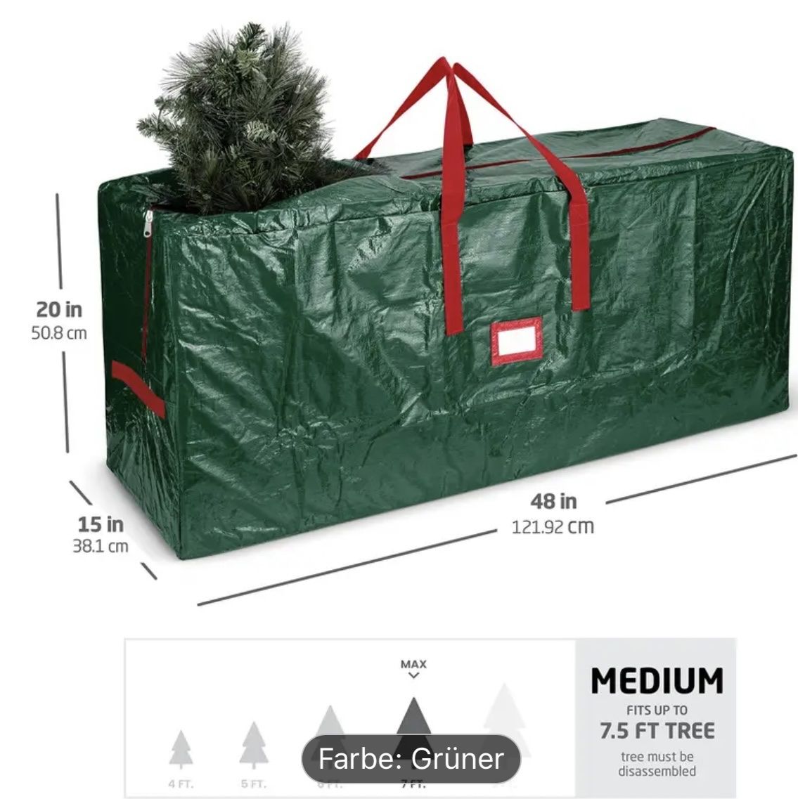 Altro in Decorazioni & Accessori: Tannenbaum Aufbewahrung 1 Stk – Nuovo e nell'imballaggio originale da Laupersdorf venduto da Cloludi 2