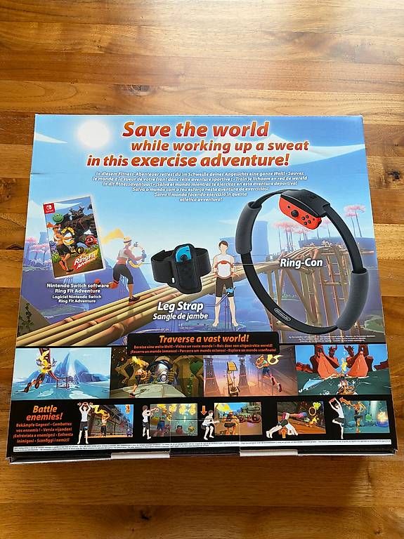 Nintendo Spiele: Nintendo Switch Ring Fit Adventure inkl. Zubehör – Gebraucht aus Hergiswil NW von Feybyen 2