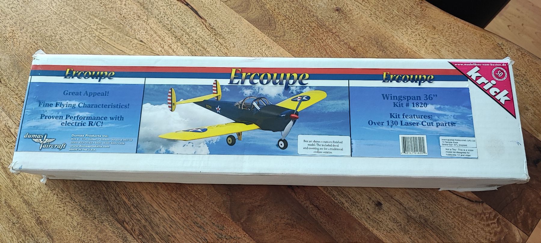 RC Kits de montage: DUMAS Ercoupe – Neuf (Voir description) à Neuenegg par Ringgi6