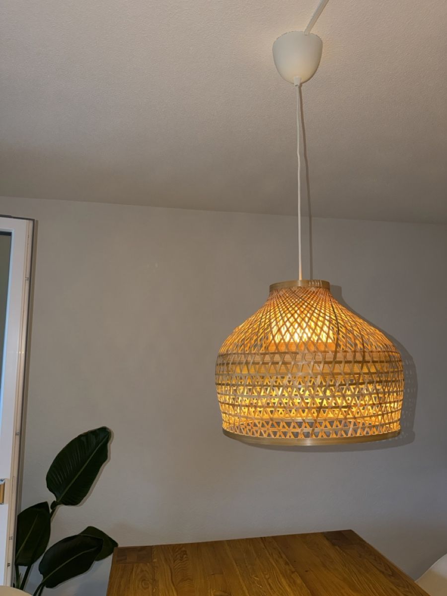 Ikea Lampes: Hängeleichte Bambus – D'occasion à Dällikon par DianaC07 3