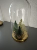 Glaskugel mit Tannenbäume