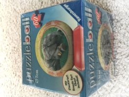 PUZZLE Ball "Elefant", Ø 7 cm / NEU