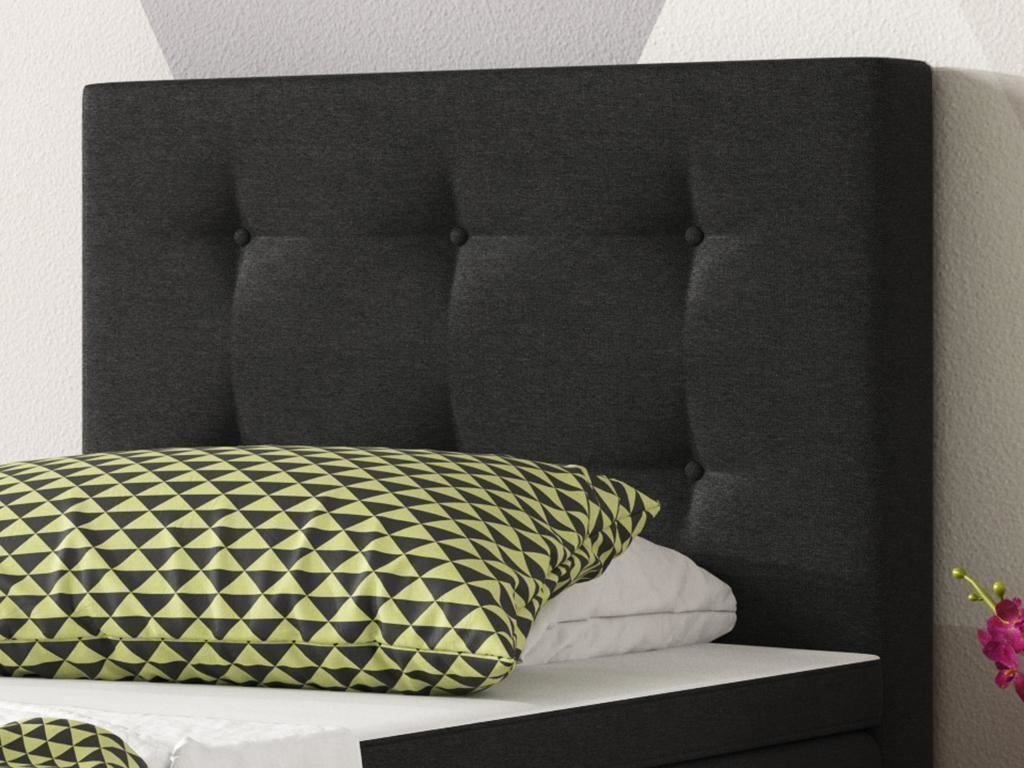 Letti: Boxspringbett 90x200 Schwarz Box Springbett – Nuovo e nell'imballaggio originale da Wallenwil venduto da toesstal-vertrieb 5