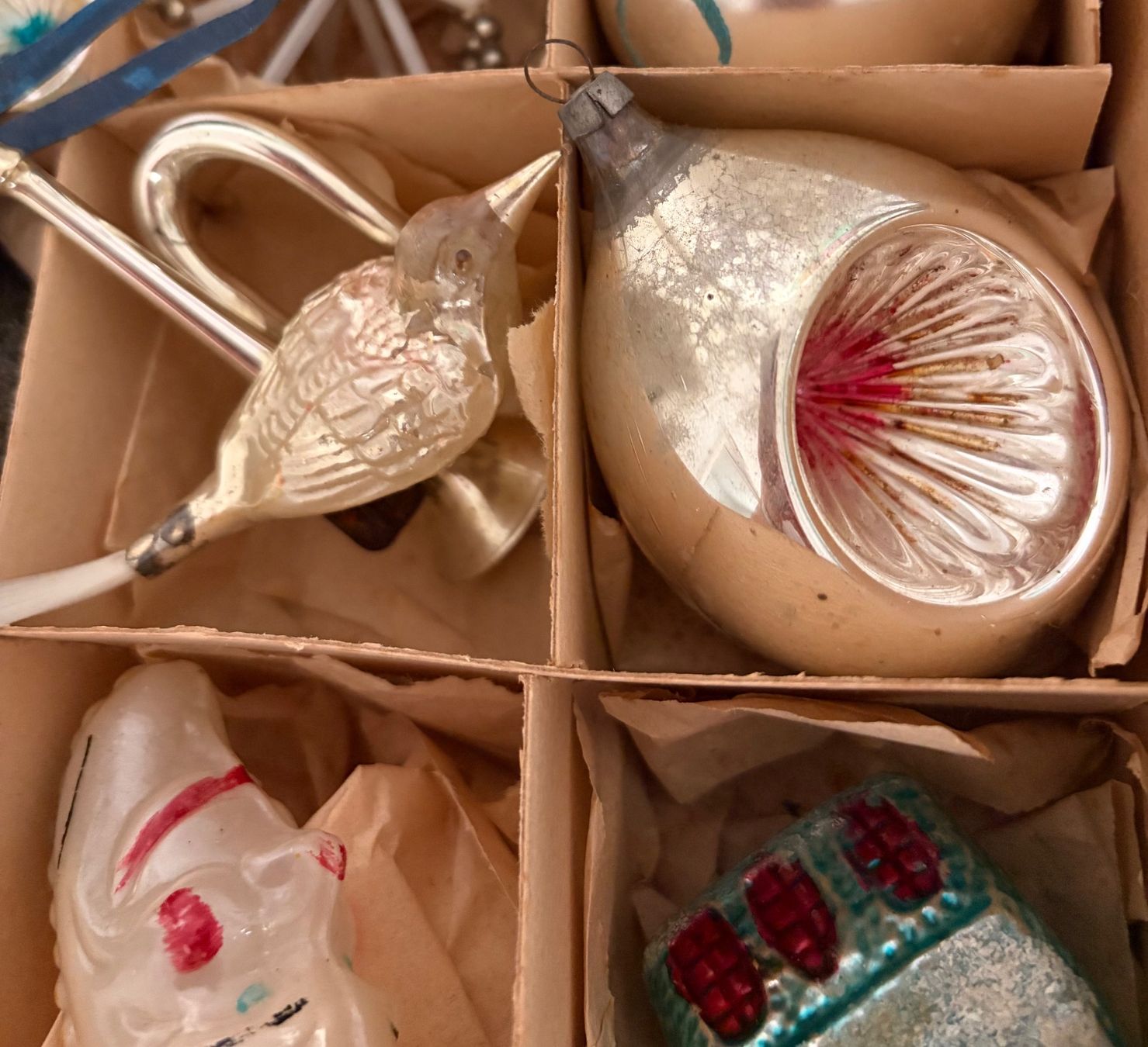 Toutes les décorations: antikes Christbaumschmuck Konvolut – D'occasion à Luzern par Lampion 1