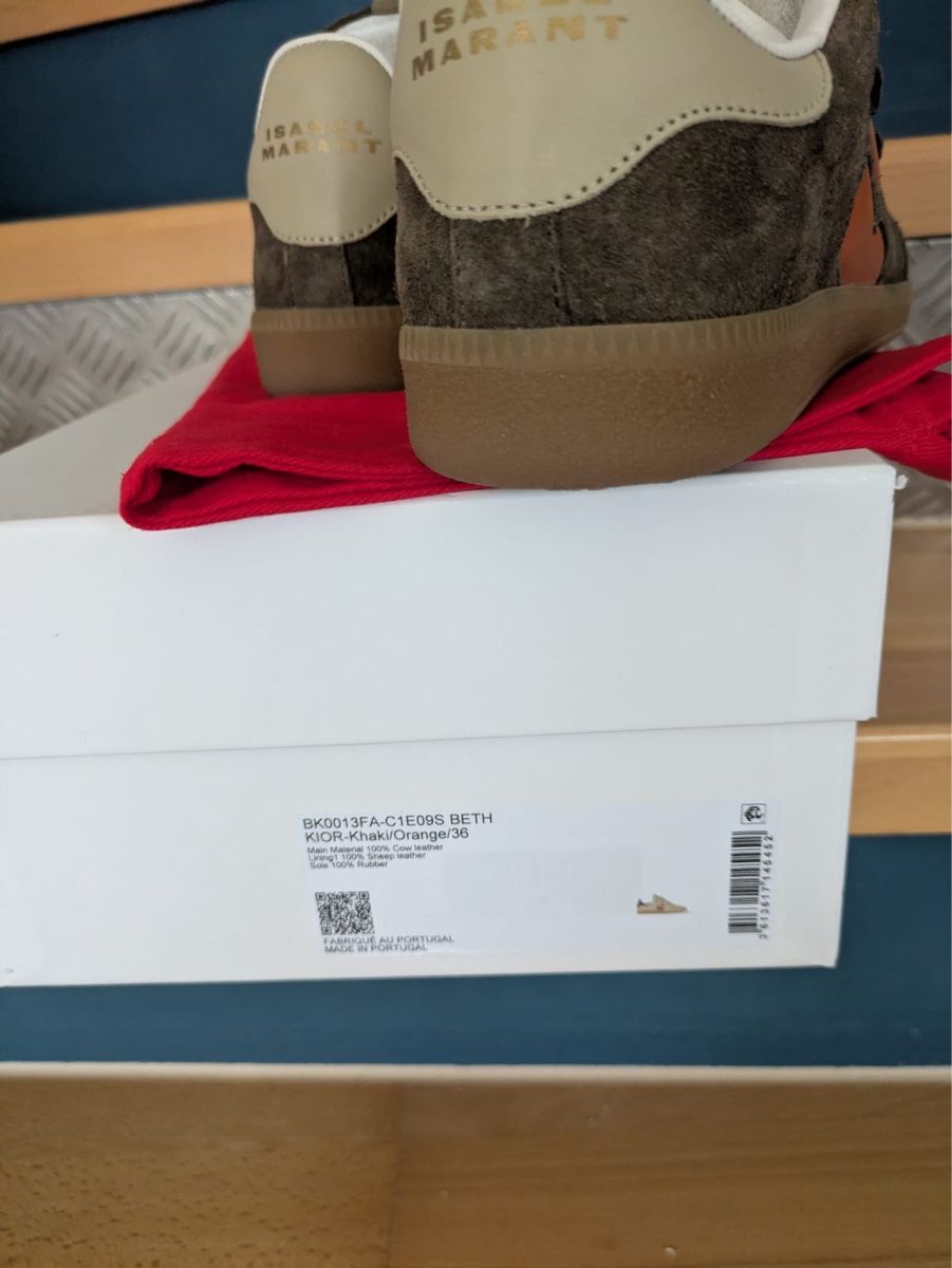 Isabel Marant Scarpe da donna: Isabel Marant Sneaker Beth, Khaki, NEU, Gr. 36 – Nuovo e nell'imballaggio originale da Bülach venduto da CarinAlexandra 1