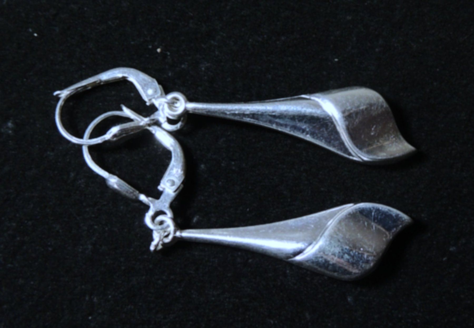 Orecchini pendenti & Orecchini a lobo: Silber 925 Ohrringe 40 mm – Usato da Waldenburg venduto da schaller707 2