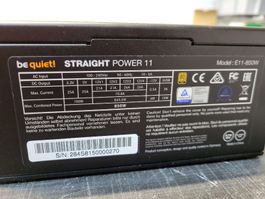 Netzteil be quiet! STRAIGHT POWER 11 850W gebraucht