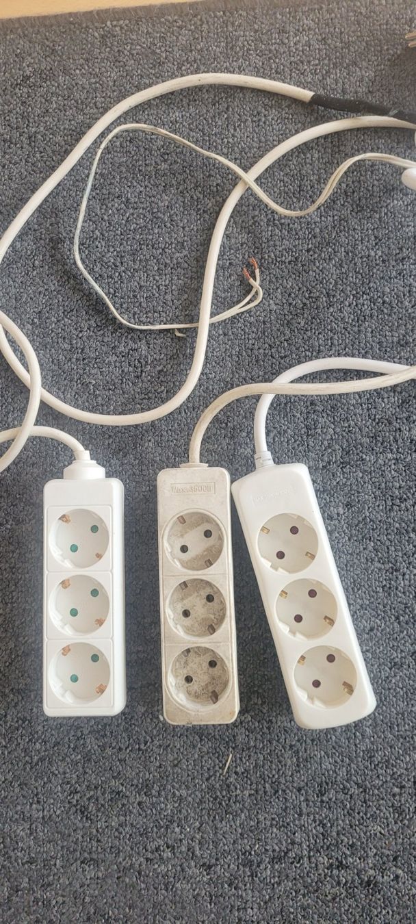 Stecker: 3 Elektrische Verlängerungsschnüre – Gebraucht aus Schöfflisdorf von cri_8gn5