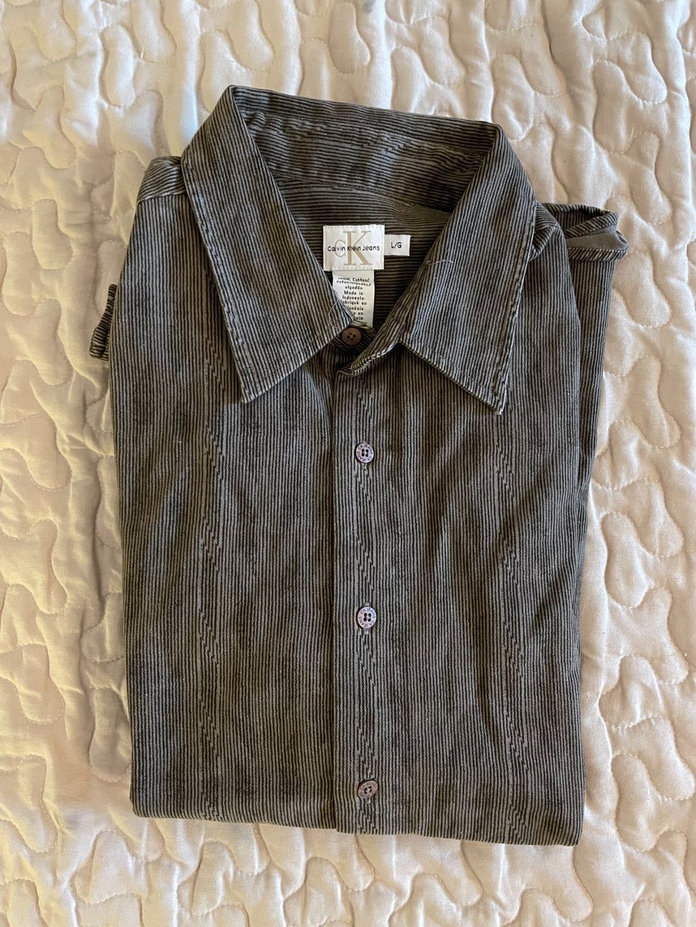 Calvin Klein Camicie: Calvin Klein - Vintage Shirt – Usato da Chiasso venduto da Er_Mon