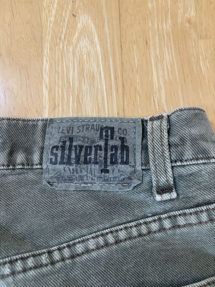 Jeans: Olive green Levi’s sliver tabs – Usato da Wettingen venduto da Erik.A18 3