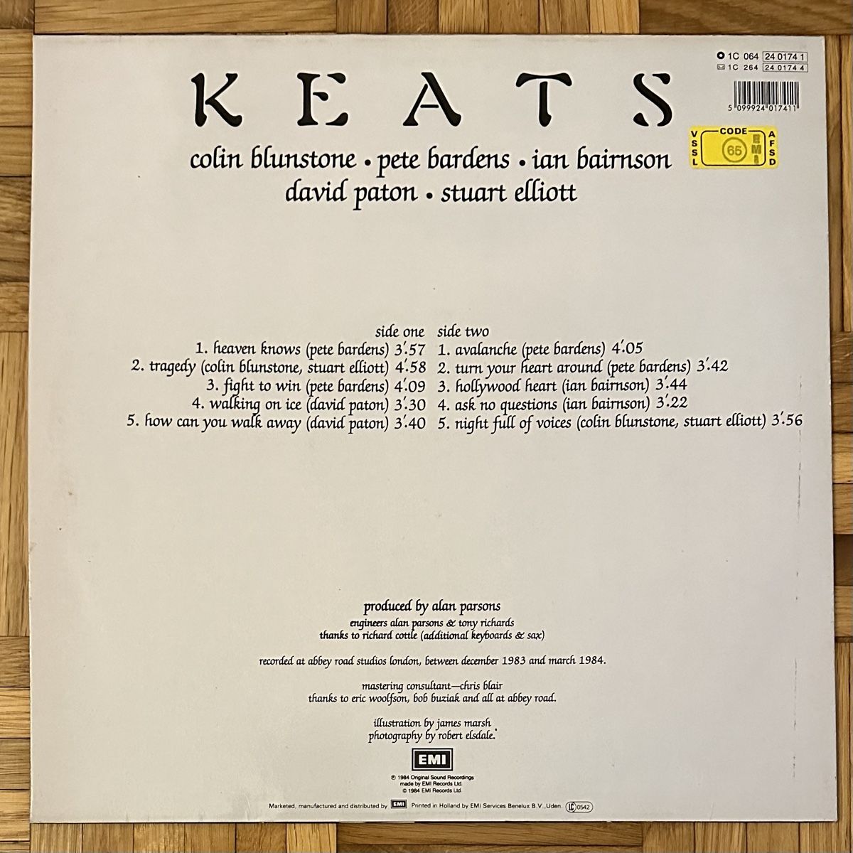 Dischi in vinile: LP - Keats - Keats – Usato da Breganzona venduto da Onairda75 1