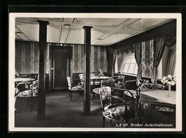 Luftschiff Zeppelin 127, Grosser Aufenth