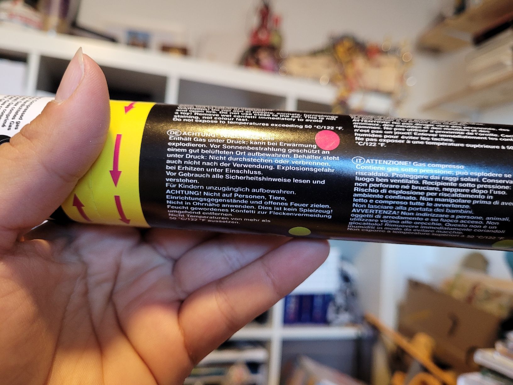 Toutes les décorations: Konfettikanonen – Neuf avec emballage d'origine à Bennau par nat_myx8 1