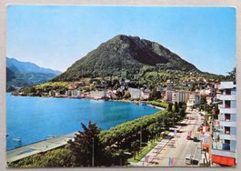 Lugano - Scorcio panoramico e Mte S. Salvatore