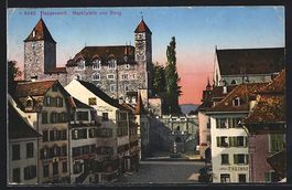 Rapperswil, Blick auf den Marktplatz mit