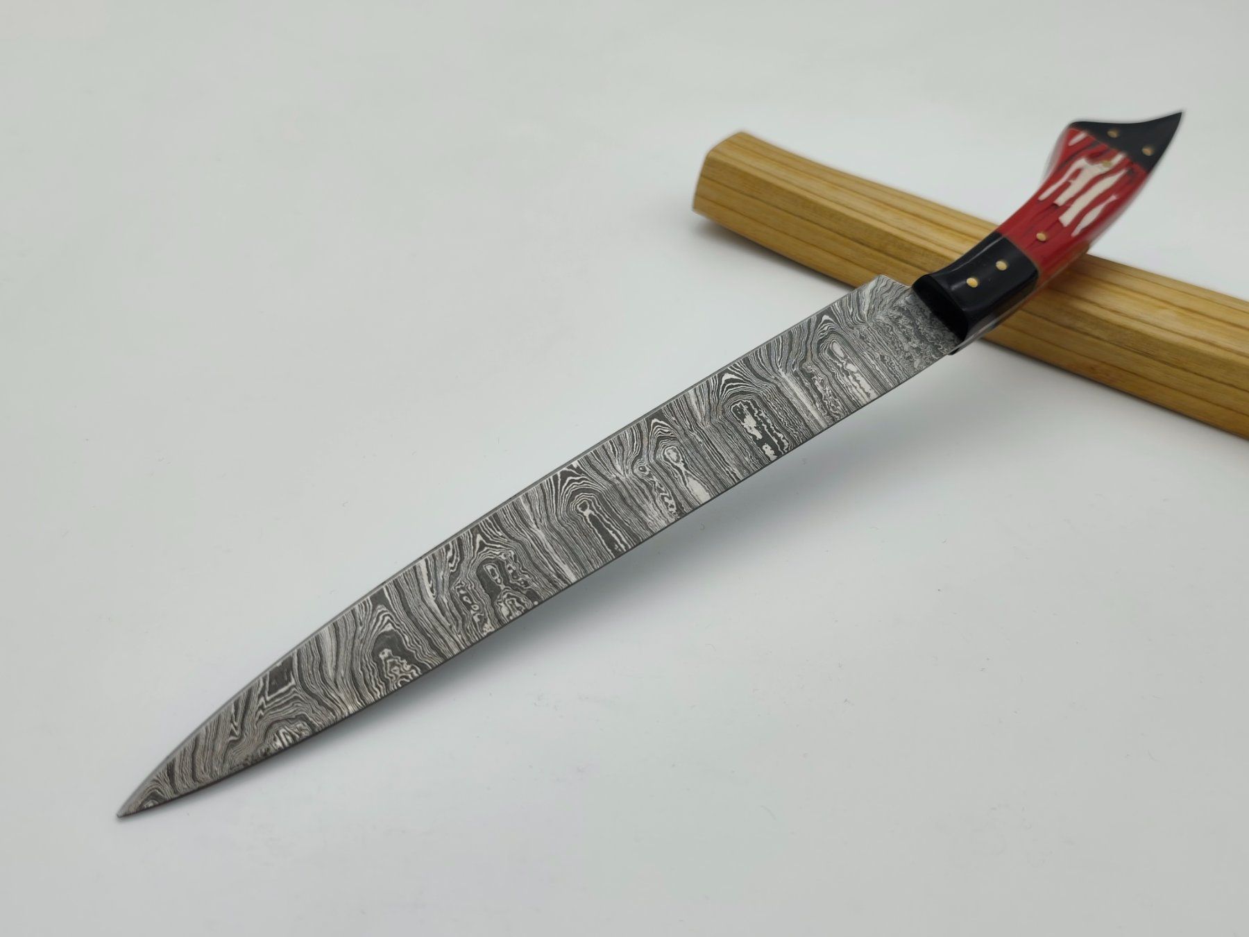 Küchenmesser: GEPRÜFT  Damast Messer Chefmesser Knife Damastmesser – Neu und originalverpackt aus Arlesheim von Premius_1 1