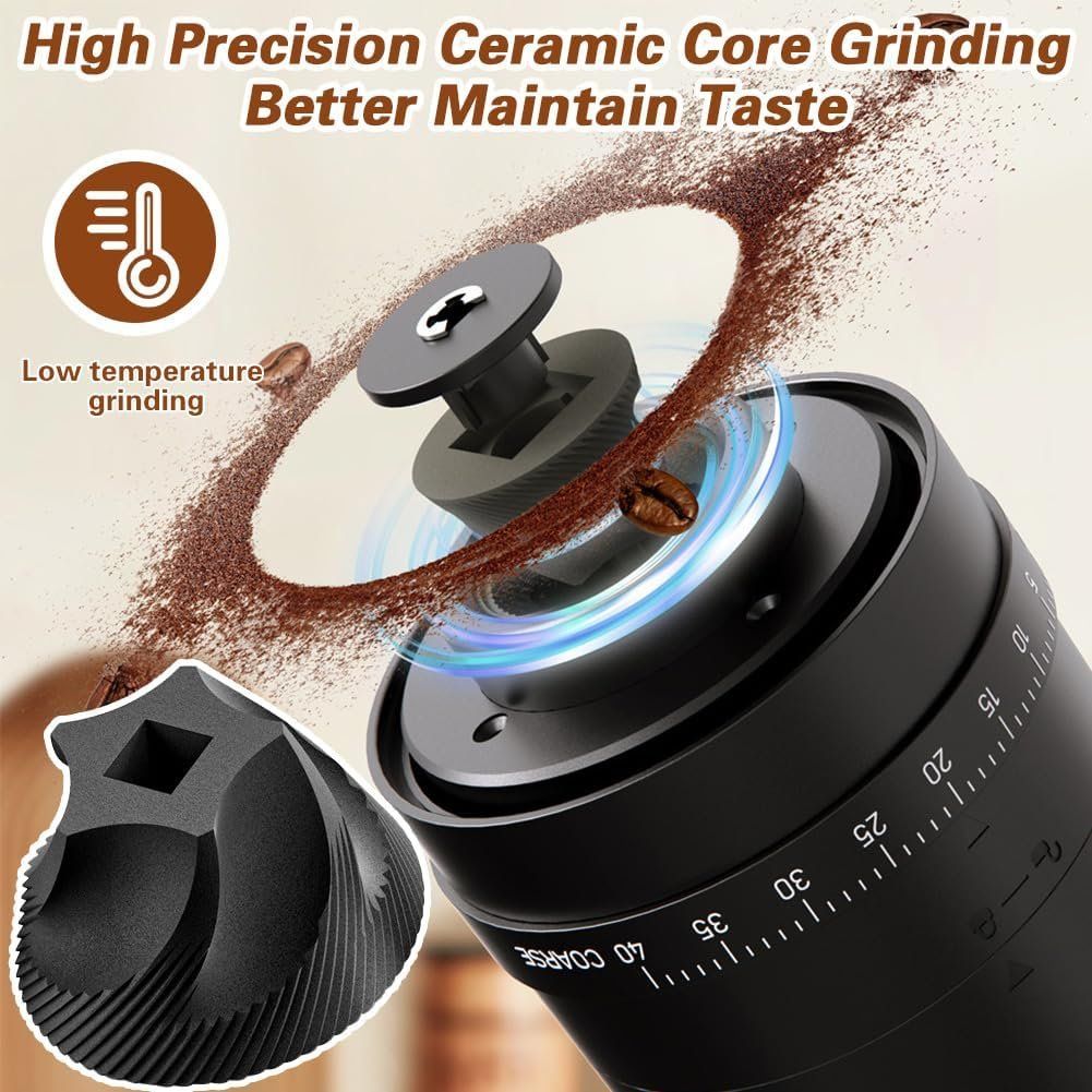 Küchengeräte: Tragbar Kaffeemühle Elektrisch Coffee Grinder – Neu und originalverpackt aus Geneve von Titi2008 6