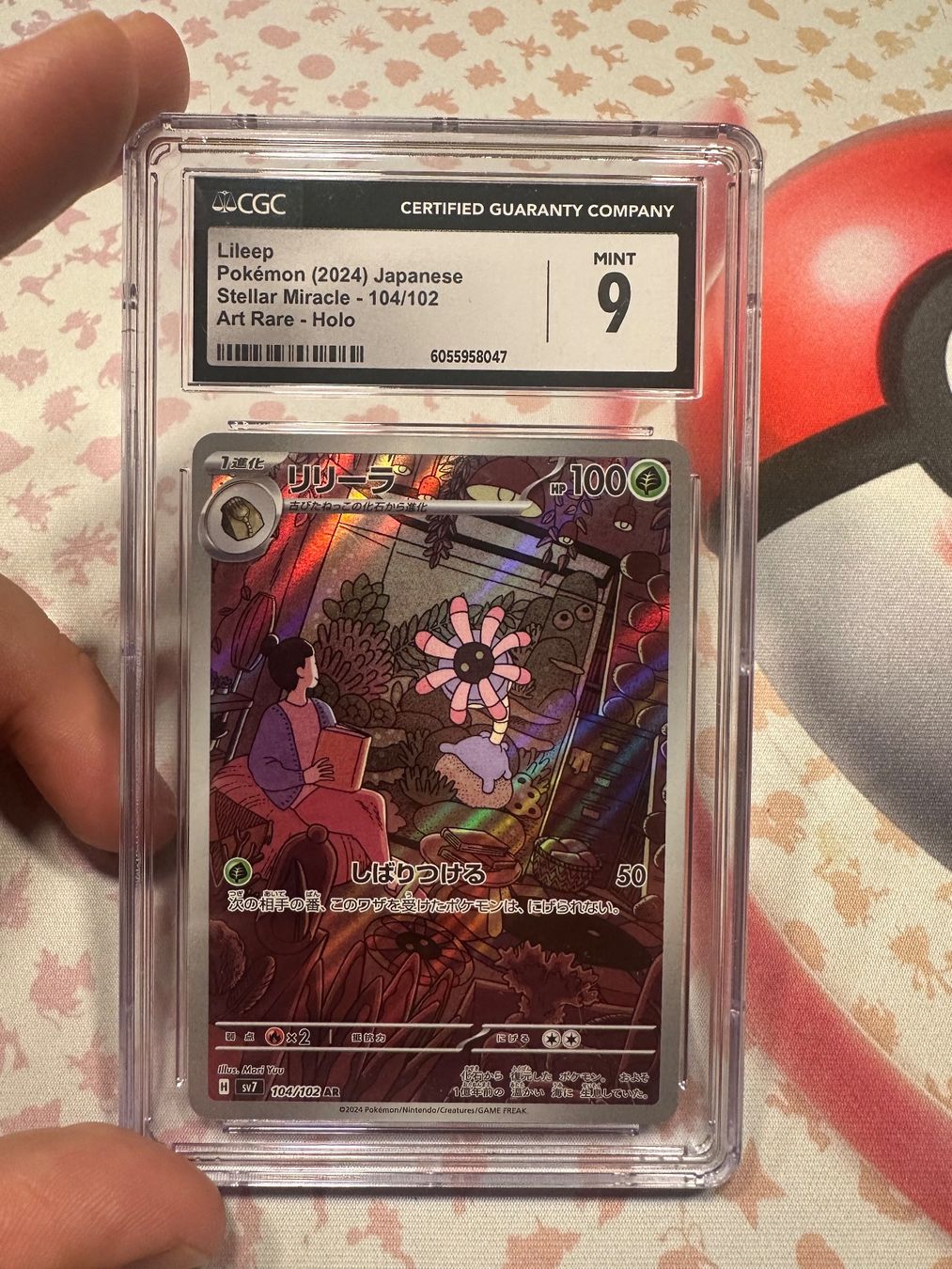 Pokémon Carte collezionabili: Lileep 104/102 JP CGC 9 ab 1.-- – Usato da Recherswil venduto da Nitschy