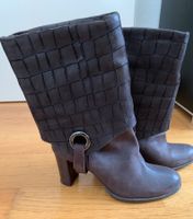 PASITO Damen Stiefel braun Leder Gr. 36