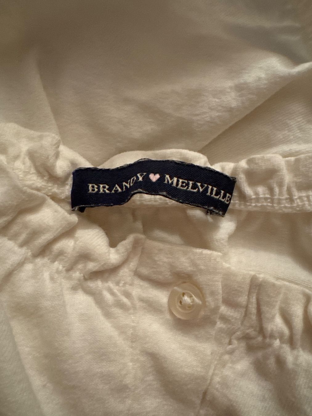 Brandy Melville Blusen: Brandy Melville weisse Bluse – Gebraucht aus Riedern von leoni_m 2