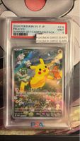 Pokemon Karte Pikachu 218 SV-P Mint PSA 9 bewertet