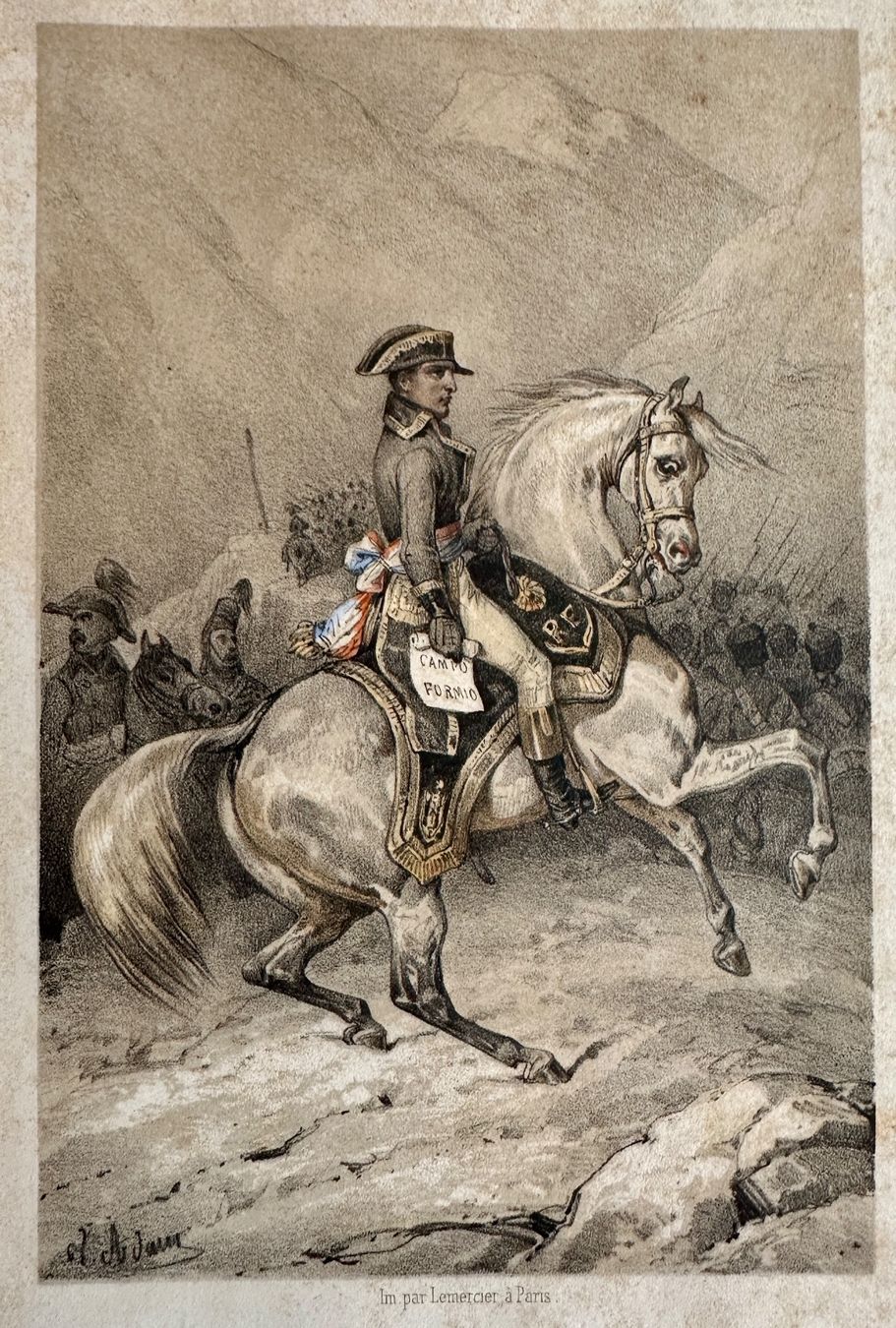 Grafiken & Lithographien: Bonaparte 1er Consul. Lithographie – Gebraucht aus Zürich von allp 2