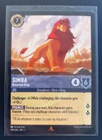 Lorcana SIMBA 189/204 EN-1 Rare