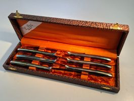 VTG H. Béard Montreux Tafelmesser 6er-Set in OVP – Neuwertig