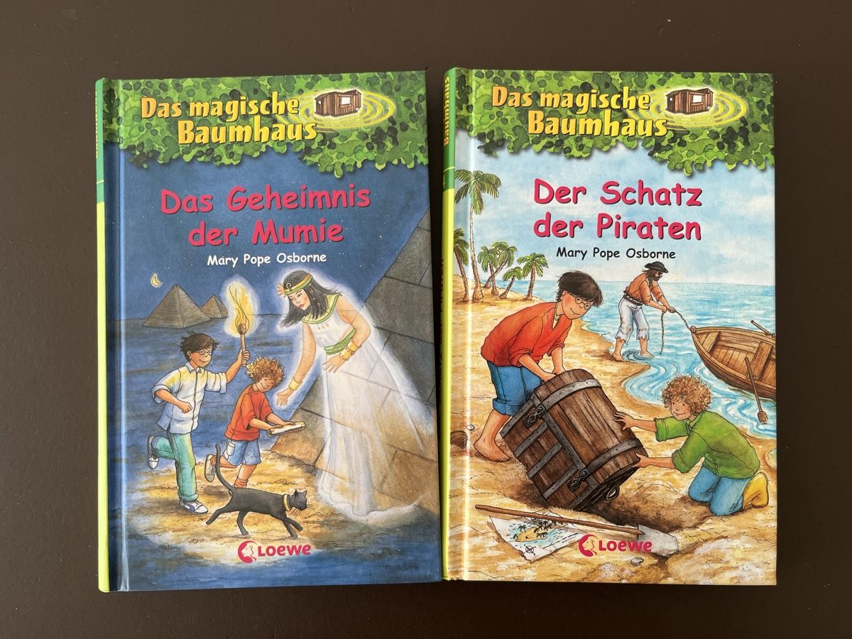 Bücher: Das magische Baumhaus Buch 3 und 4 – Neu (gemäss Beschreibung) aus Lommiswil von Cabrio1