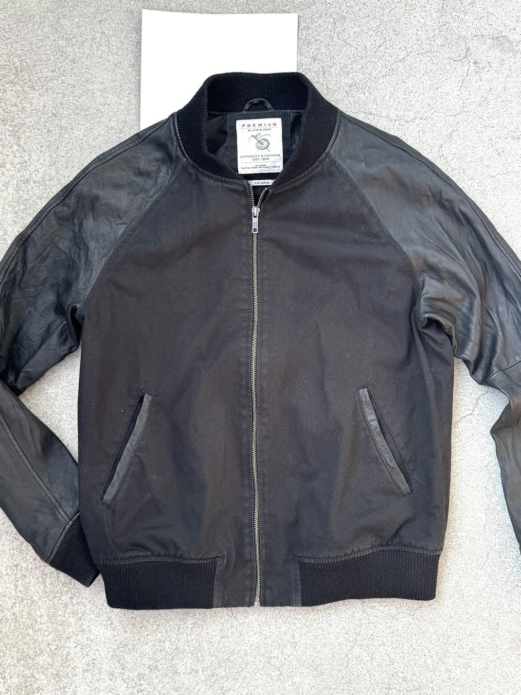 Jack & Jones Jacken: jack & jones PREMIUM - high quality leather bomber jacket – Gebraucht aus wädenswil von 112345