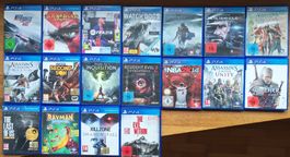PlayStation 4 Spiele – 18er-Sammlung