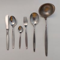 Versilbertes, elegantes Besteck WMF "Rom" aus den 1960ern