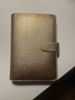 Filofax Saffiano Organizer Gold, neuwertig