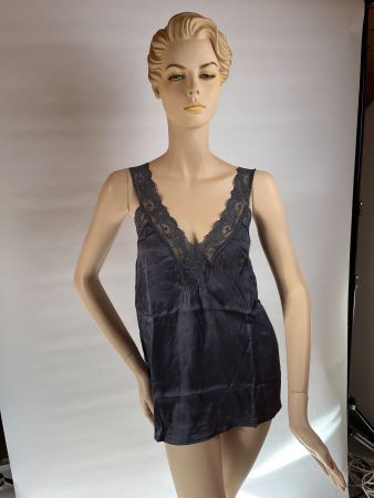 Spitzentop Lascana, Grösse 44/46, Farbe Anthrazit