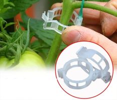 50 stück Pflanzen Blumen stütze clips wiederverwendbares