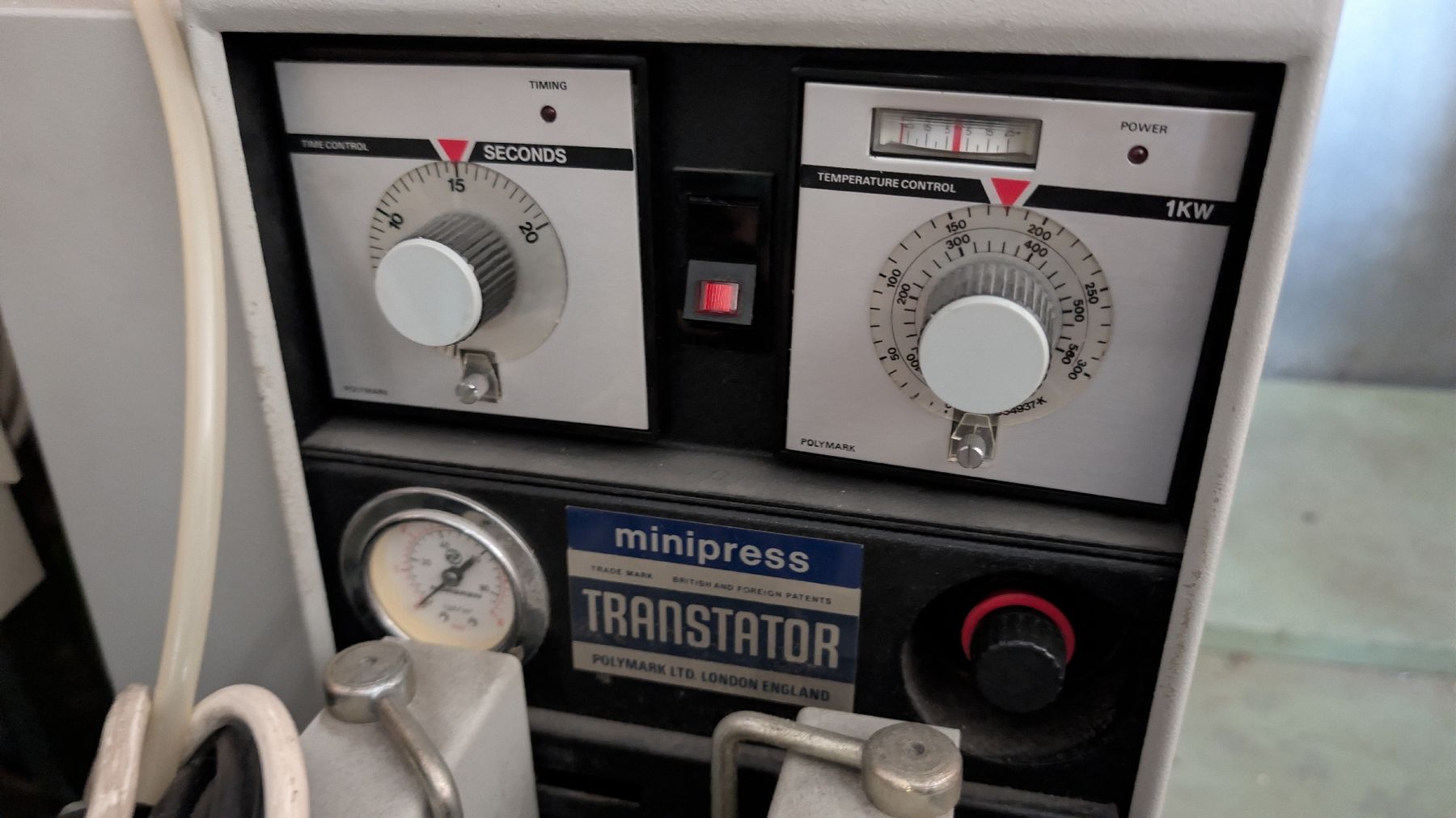 Tutte le macchine: Minipress Transtator von Polymark Ltd – Usato da Balgach venduto da Vwbus65 2