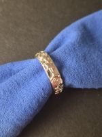 Ring Rosenmuster Grösse 54.