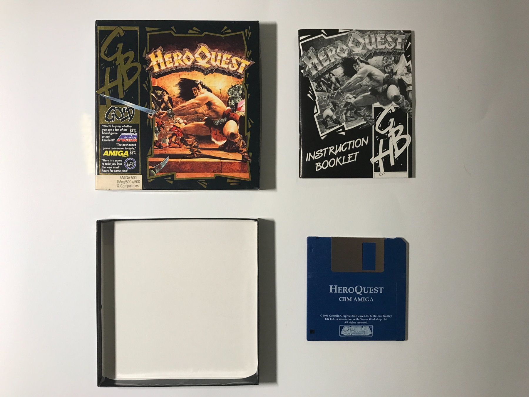 PC: Amiga - HeroQuest – Usato da Allschwil venduto da Bullach
