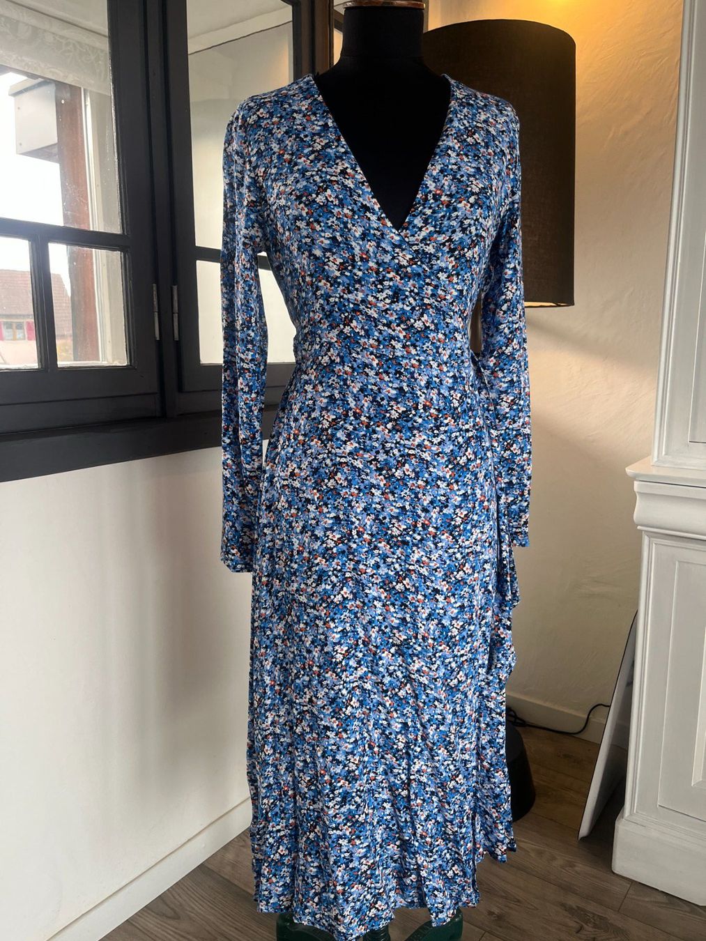 C&A Kleider: Jolie robe fleurie bleue – Gebraucht aus Seiry von vanille08 6