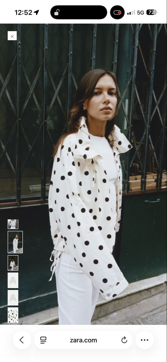 Zara Giacche: Zara polka dot jacket never used size M – Nuovo (secondo la descrizione) da Beringen venduto da Edu-Nati 1