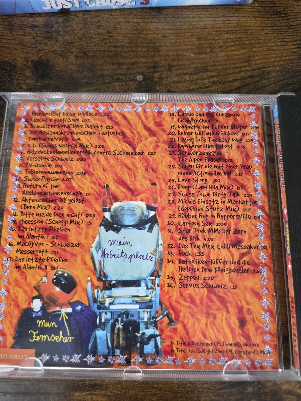 CDs: Michael Mittermeier ist Zapped Swiss Edition CD – Gebraucht aus Winterthur von Maricels_Boutique 3