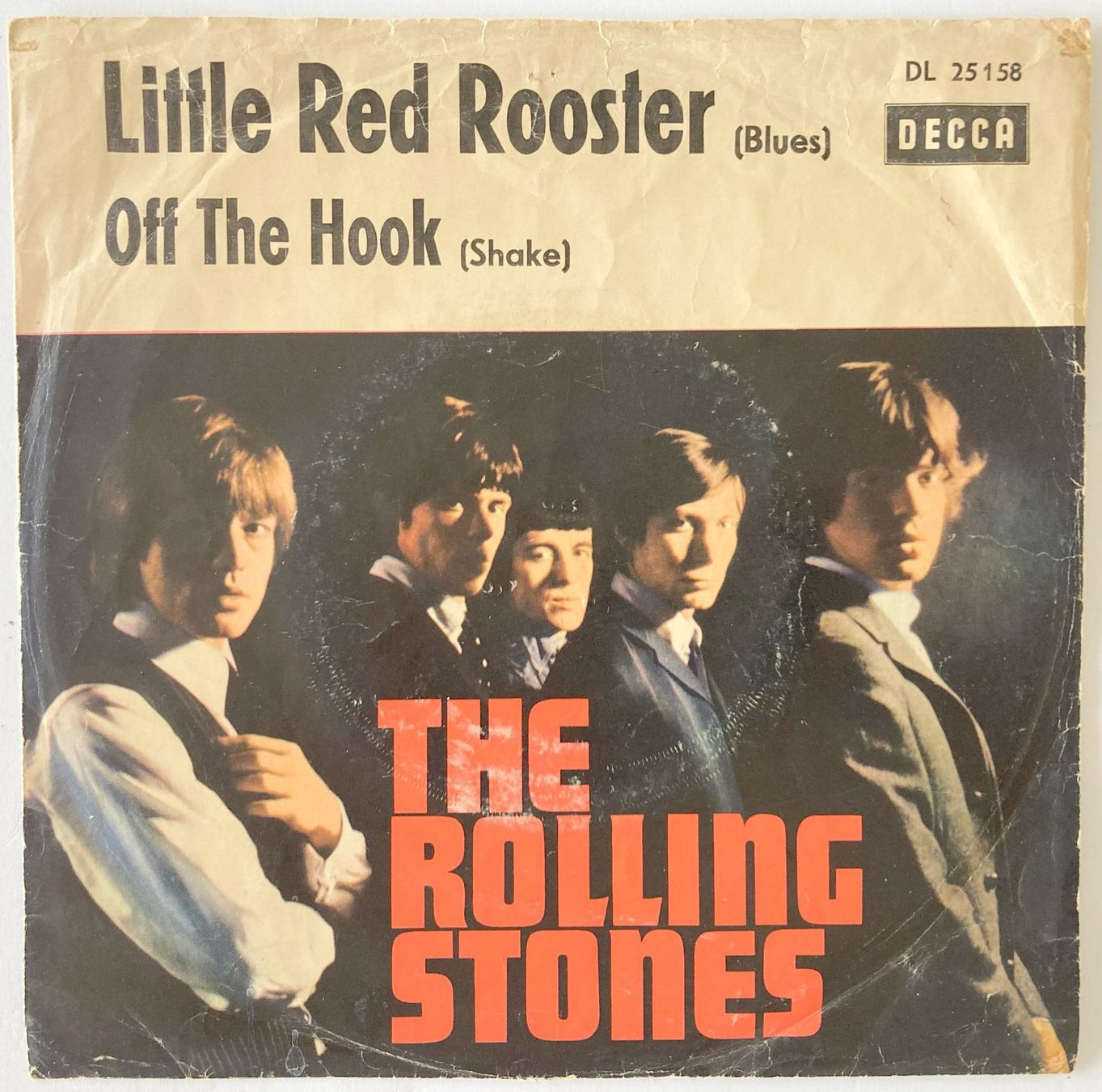 Dischi in vinile: ROLLING STONES - LITTLE RED ROOSTER – Usato da Bottens venduto da hotter-than-hell