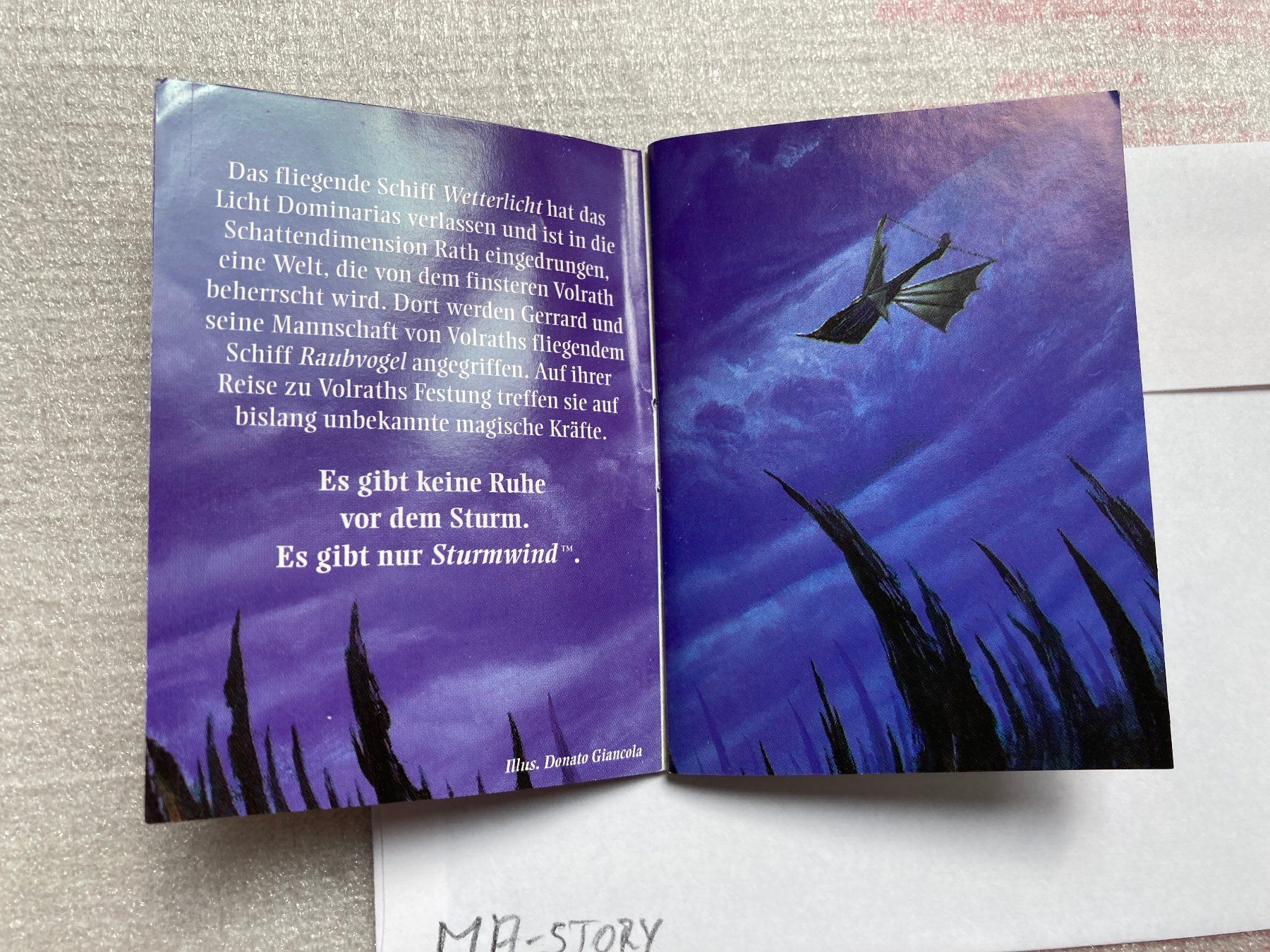 Comics: Magic Die Sturmwind die Story Buch – Gebraucht aus Horgen von Goros 1