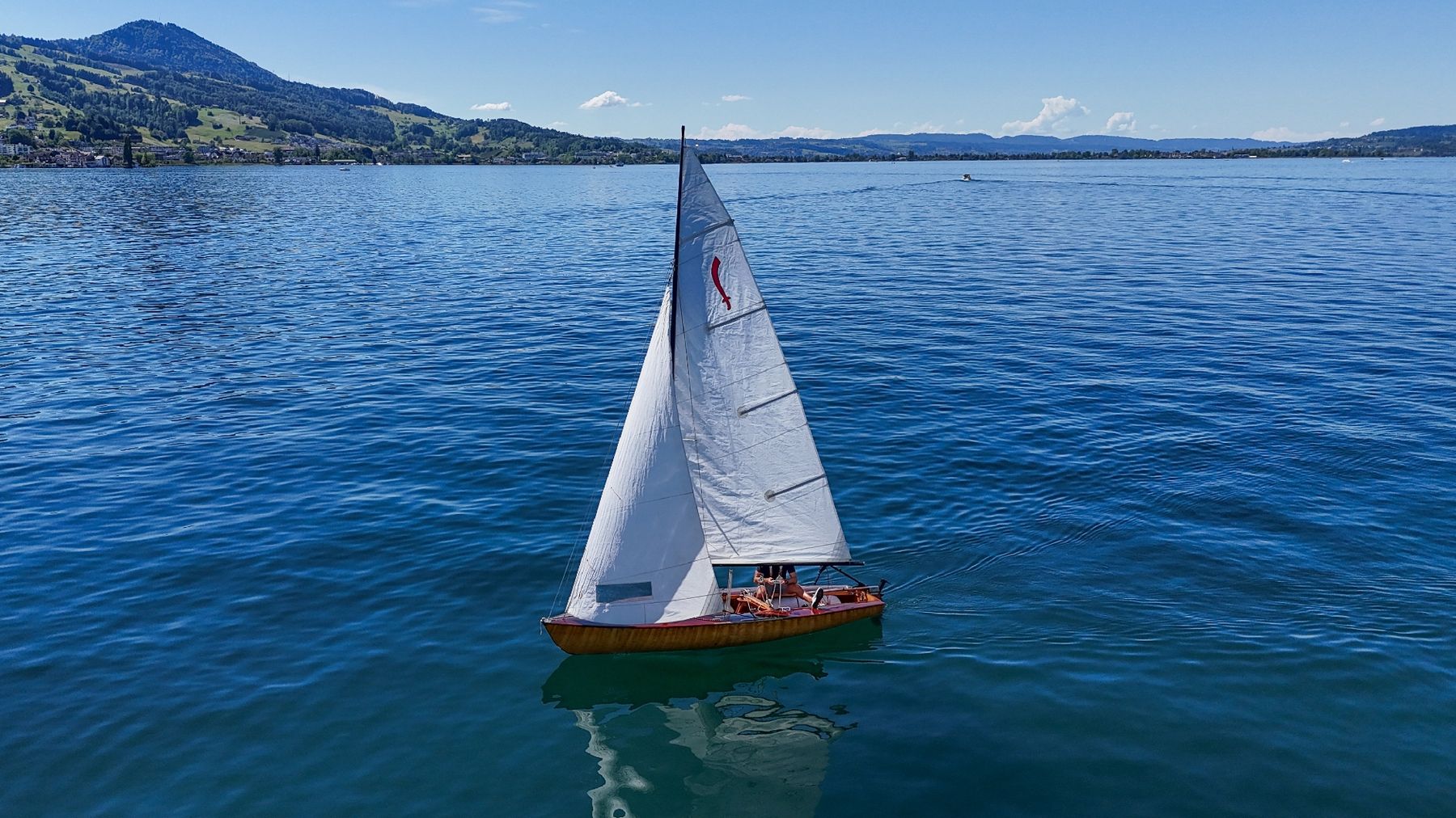 Mader Barche: Segeljolle Segelboot Korsar – Usato da Lachen SZ venduto da Bmegye06 1